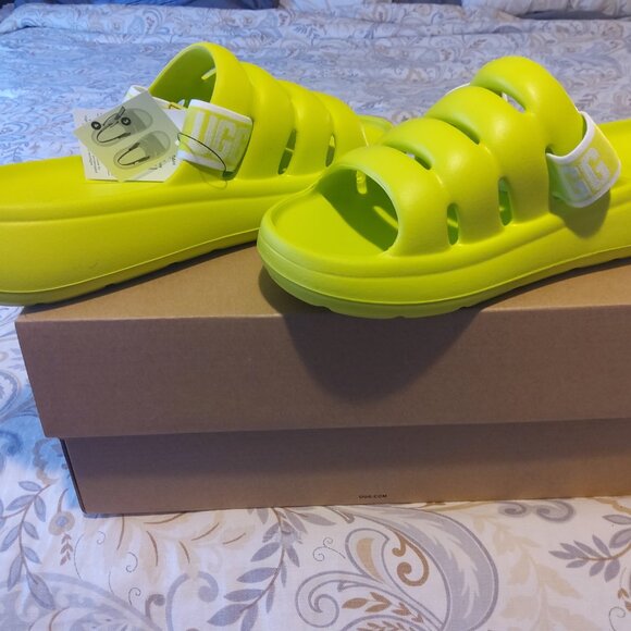 Ugg Sport Yeah Slingback Sandals Size 9 - Picture 4 of 11